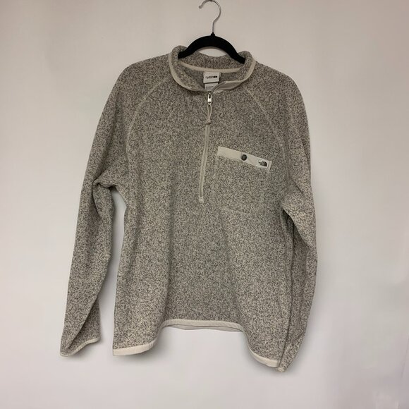 The North Face Other - The North Face Mens Sweater Size L Tan Pullover Outdoors Sporty Hiking Coastal